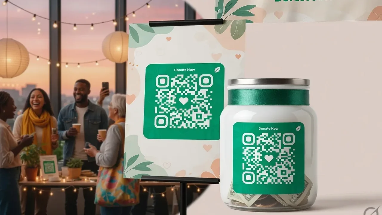 QR codes for asset management — example in context