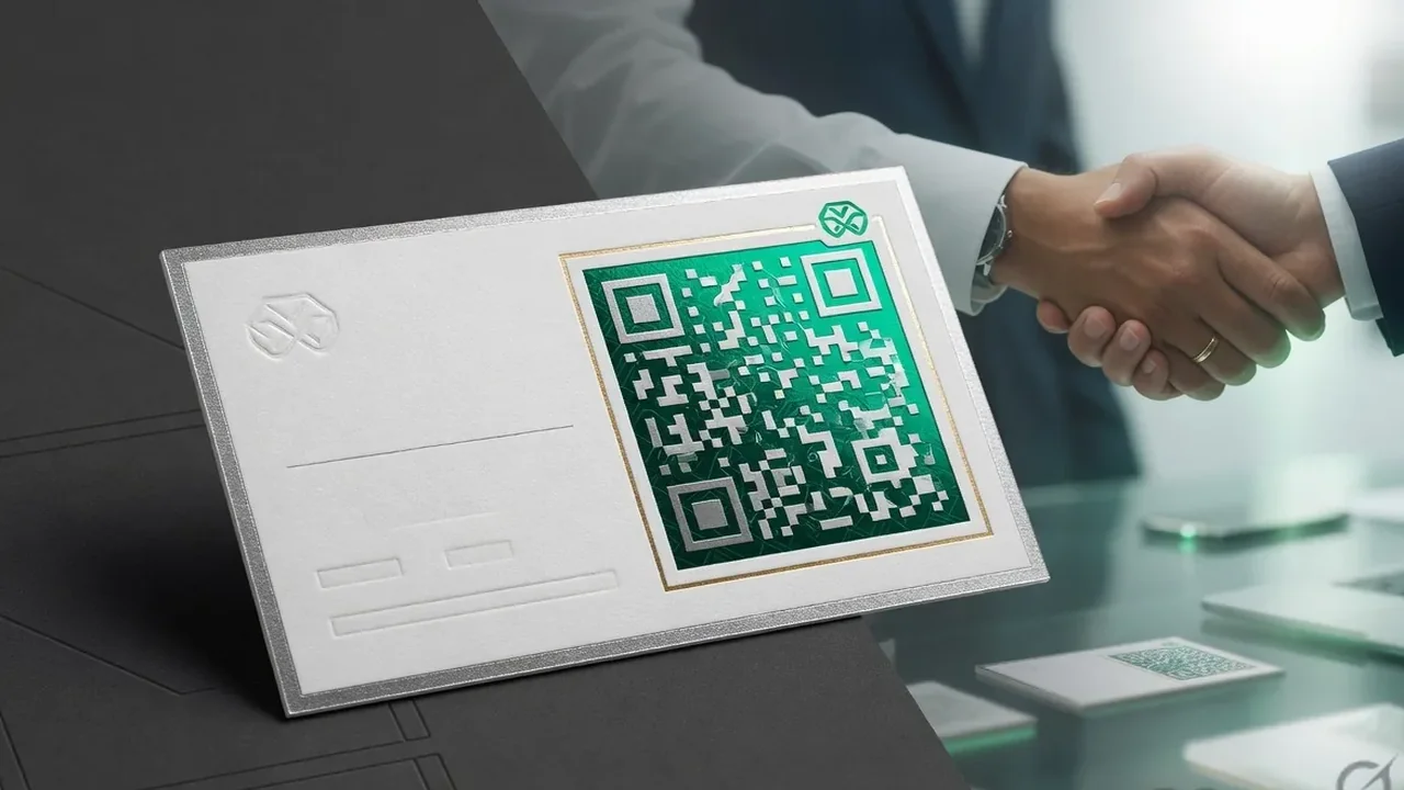 QR codes for donations — example in context