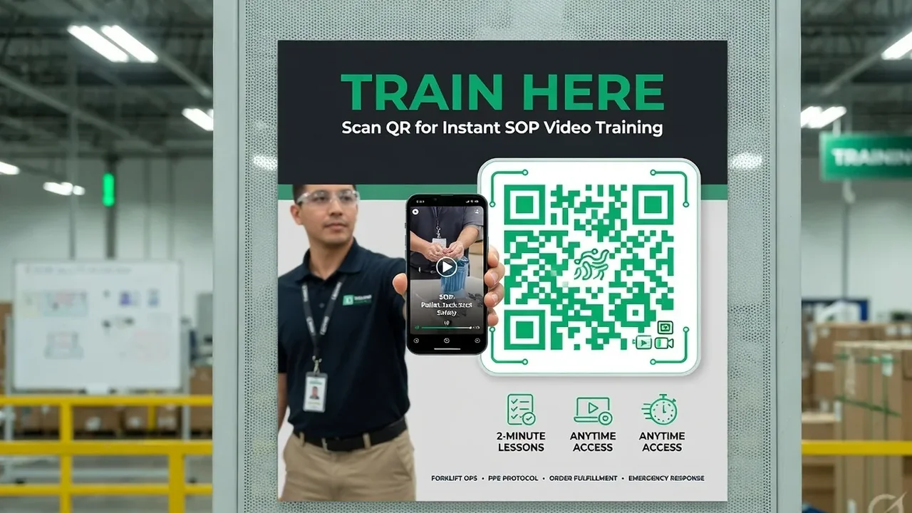 QR codes for events — example in context
