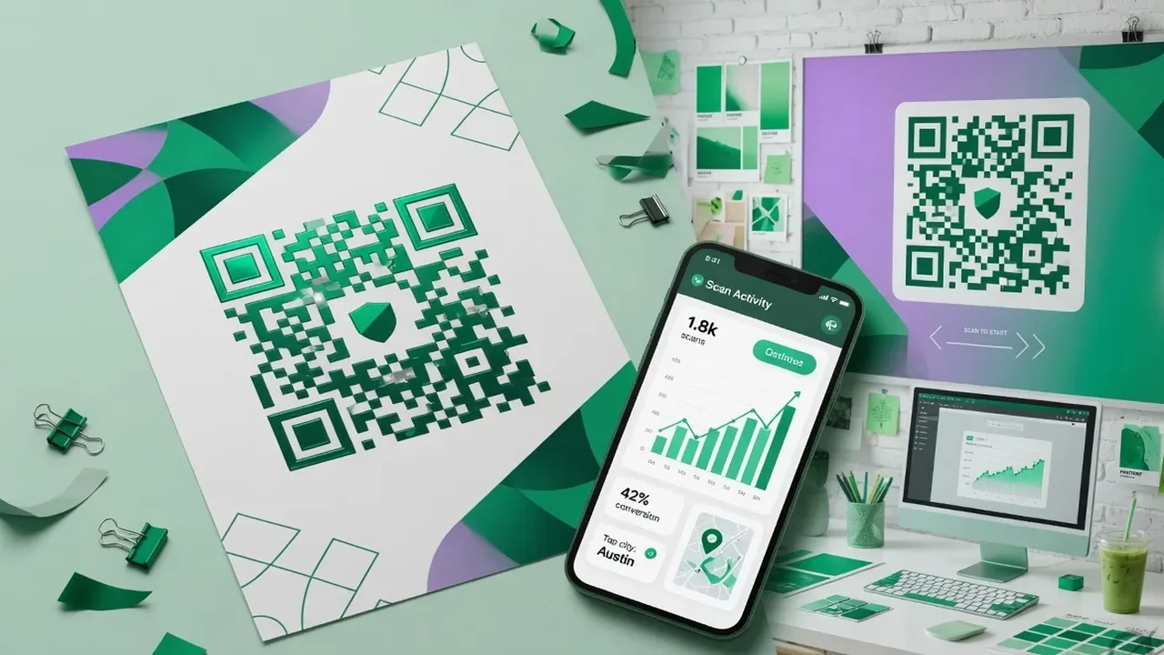 QR codes for marketing — example in context